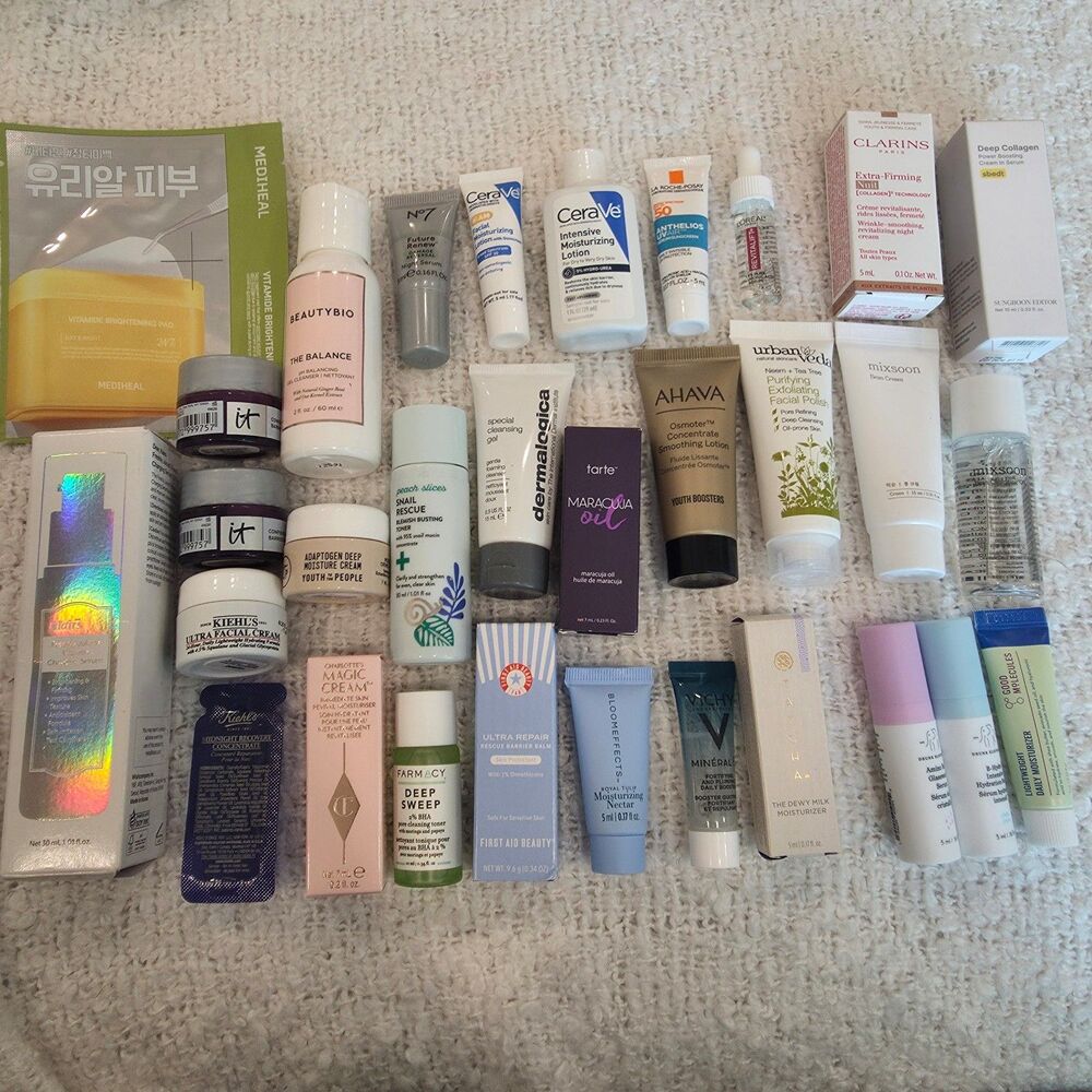 All New Big 31 Piece Skincare Lot Minis Bundle